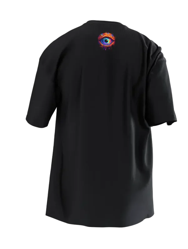 T3P Fluorescent Eye T-Shirt Back