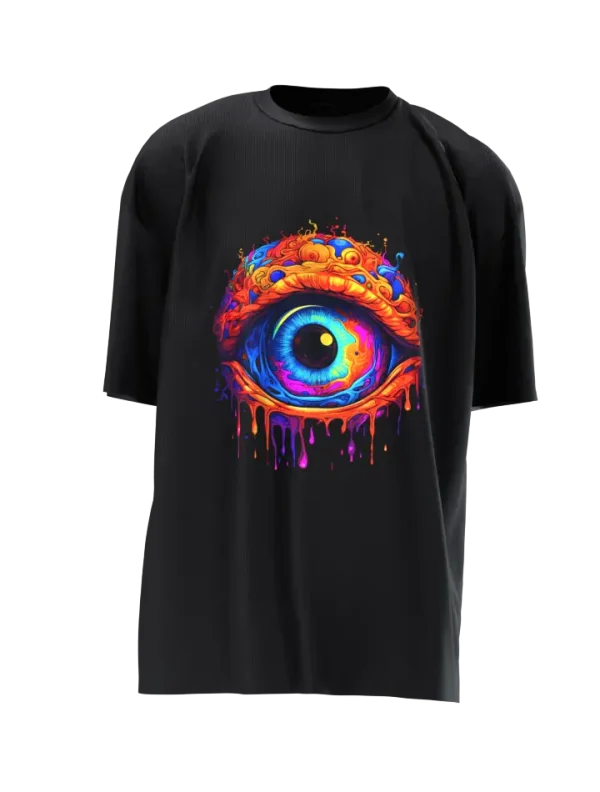 T3P Fluorescent Eye T-Shirt Front