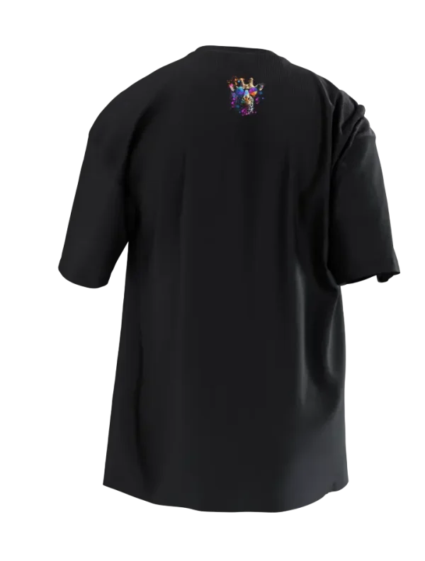 T3P Fluorescent Giraffe T-Shirt Back