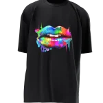 T3P Fluorescent Lips Shirt Front
