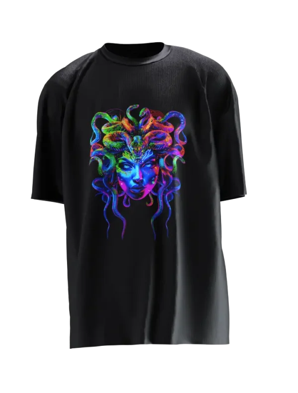 T3P Fluorescent Medusa Shirt Front