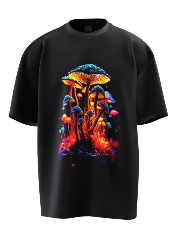 T3P Fluorescent Mushroom Shirt Front