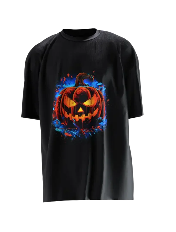 T3P Fluorescent Pumpkin Shirt Front