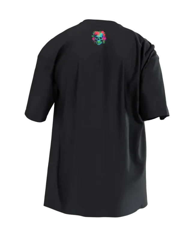 T3P Green Skull Shirt Back