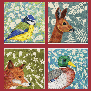 Set of 4 canvas prints