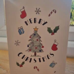 ‘Christmas Icons’ Greeting Card