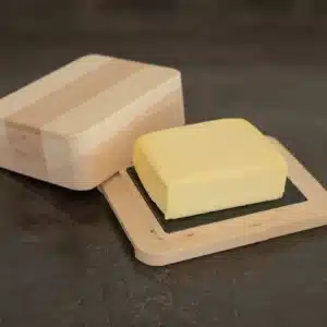 Home Page 41 Swiss Stone Pine Butter Dish