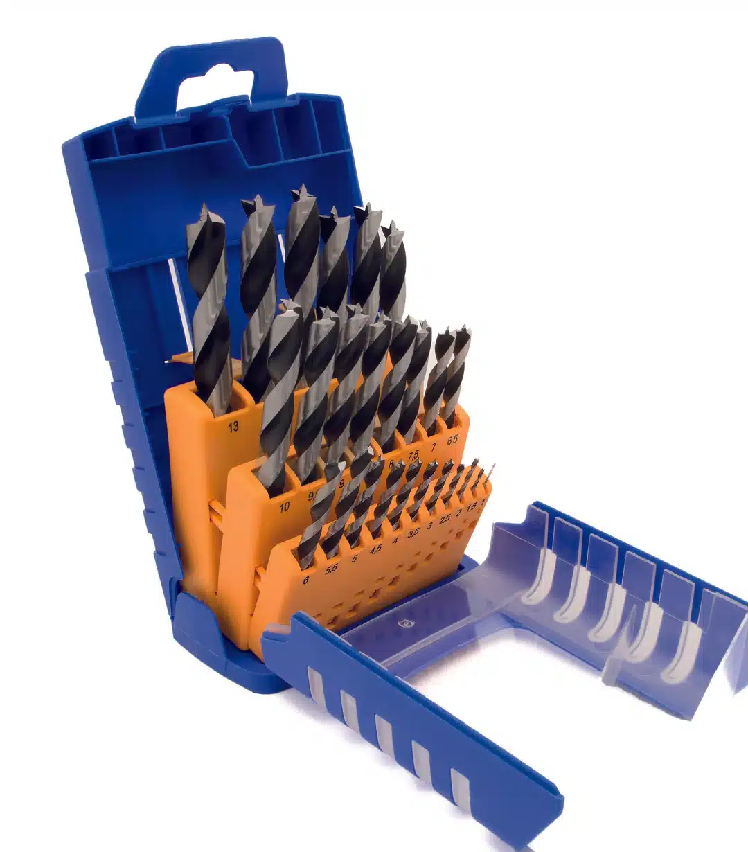 CV Wood Twist Drill Bit Set 25 piece 1 CV Wood Twist Drill Bit Set 25 piece